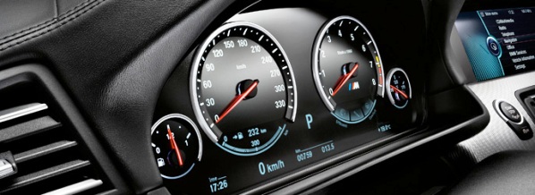 2012 BMW M5 Dash